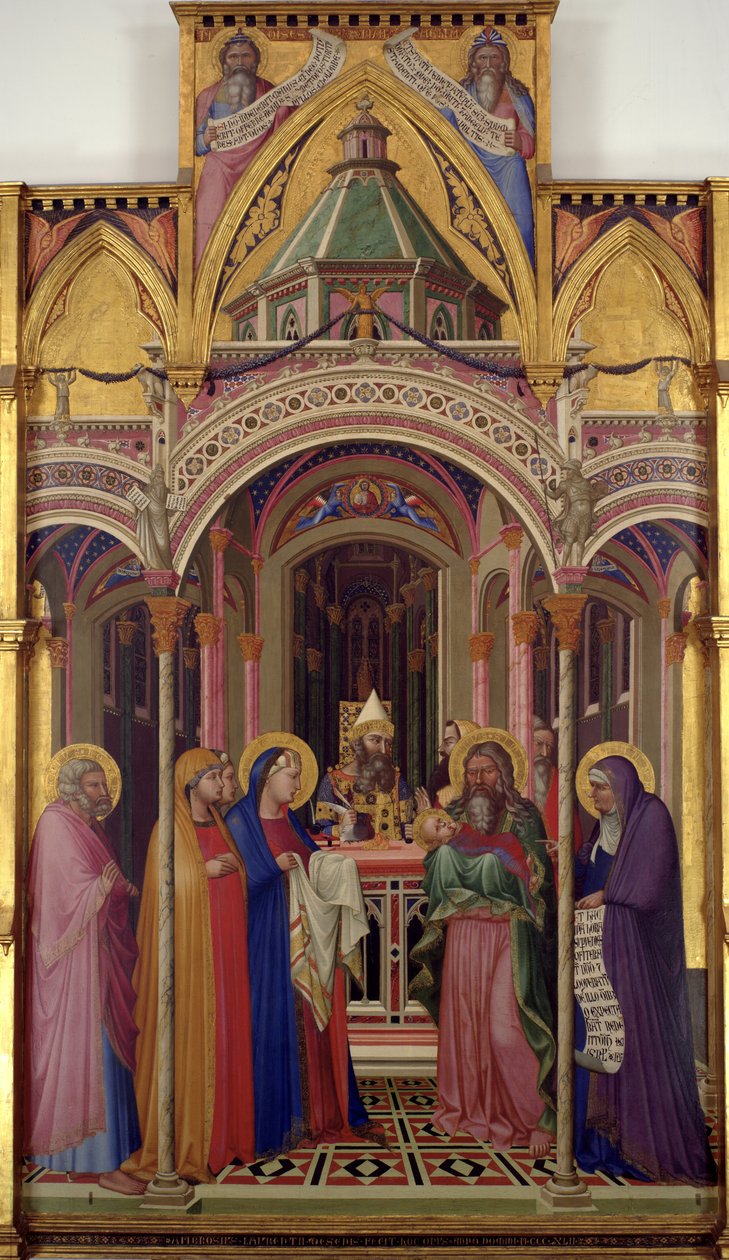 La Présentation au Temple, 1342 - Ambrogio Lorenzetti