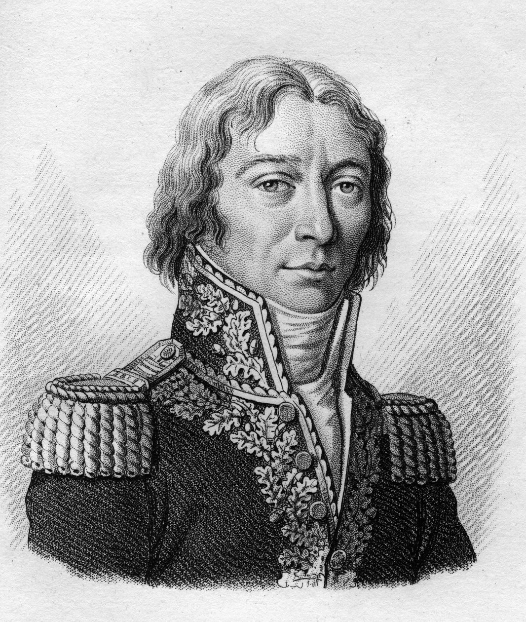 Général Richepanse dans Portraits des généraux français en suite des victoires et conquêtes des Français. Gravé par Ambroise Tardieu en 1818. Collection Stella - Ambroise Tardieu