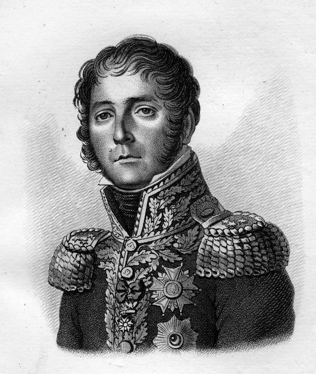 Maréchal Sebastiani de la Porta (1772-1851) - dans "Portraits des généraux français suite aux victoires et conquêtes des Français". Gravé par Ambroise Tardieu en 1818. Collection Stella. - Ambroise Tardieu
