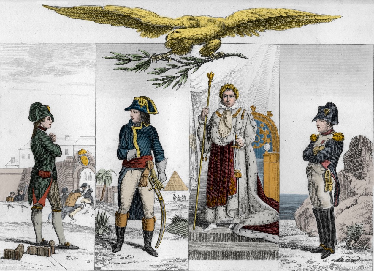 Napoléon Bonaparte (1769-1821) à différentes époques de sa vie - Ambroise Tardieu