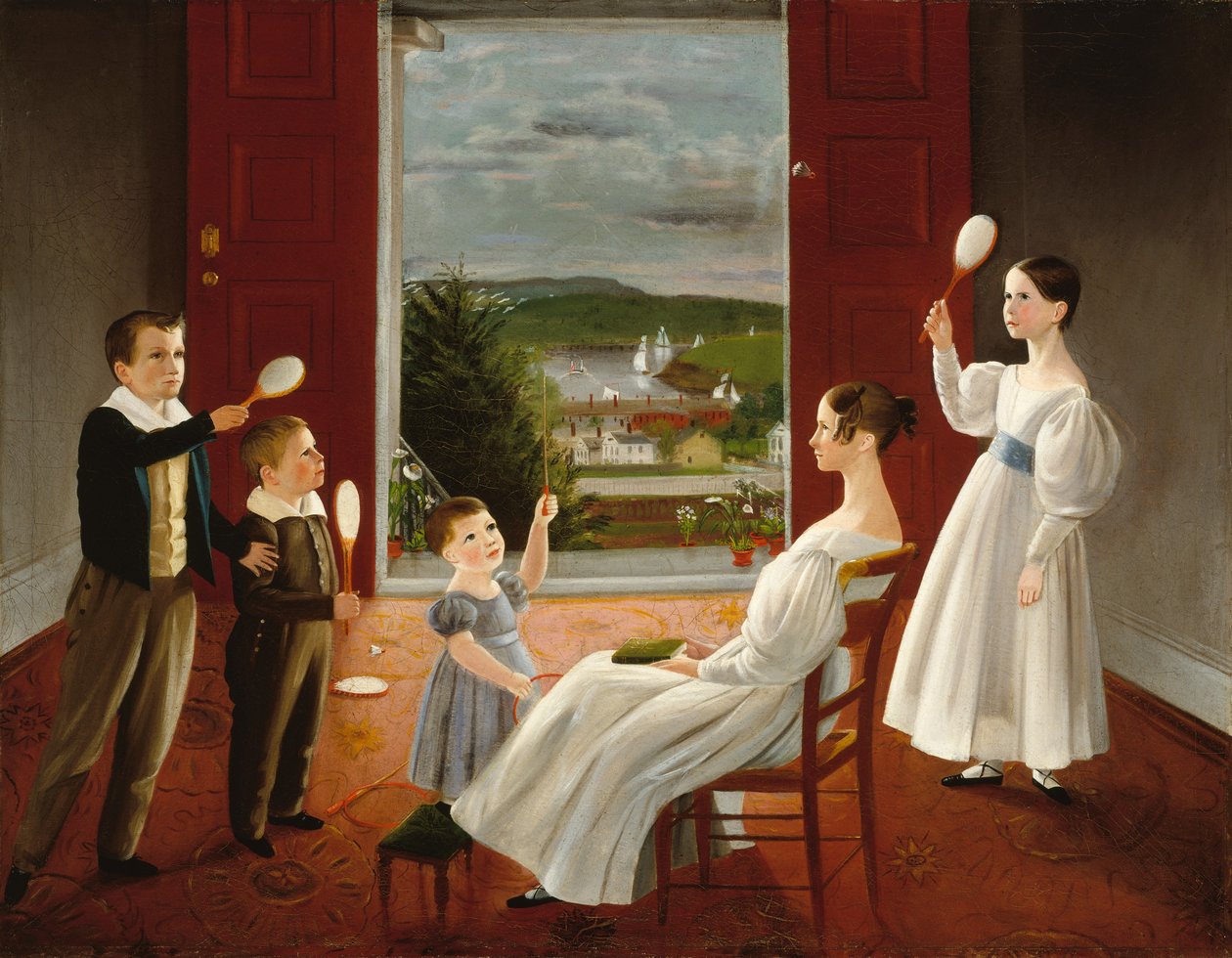 Les enfants de Nathan Starr, 1835 - Ambrose Andrews