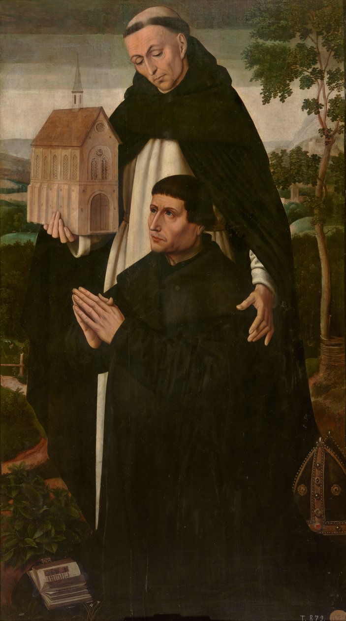 St Thomas et un donateur - Ambrosius Benson