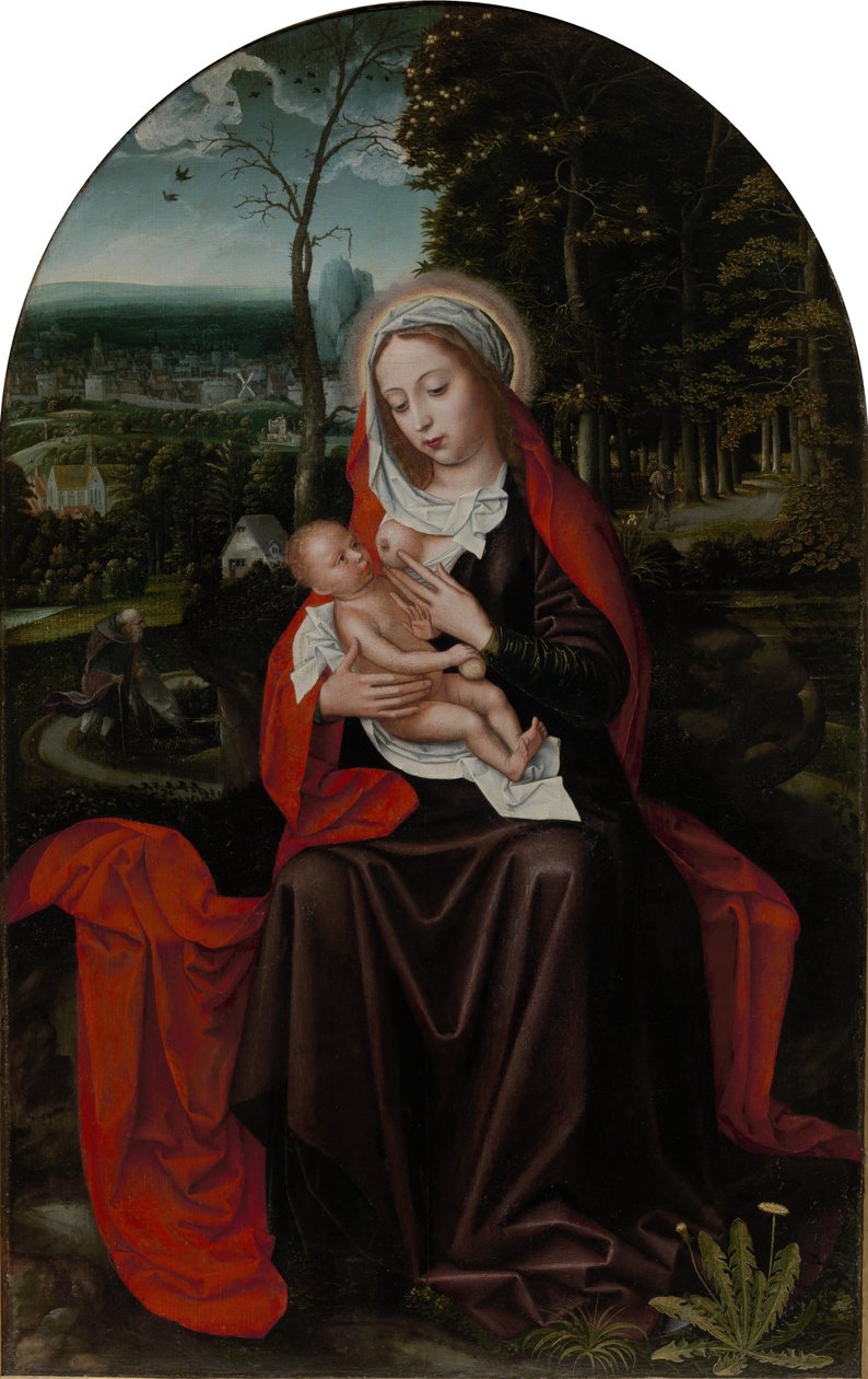 Le reste sur La fuite en Égypte - Ambrosius Benson