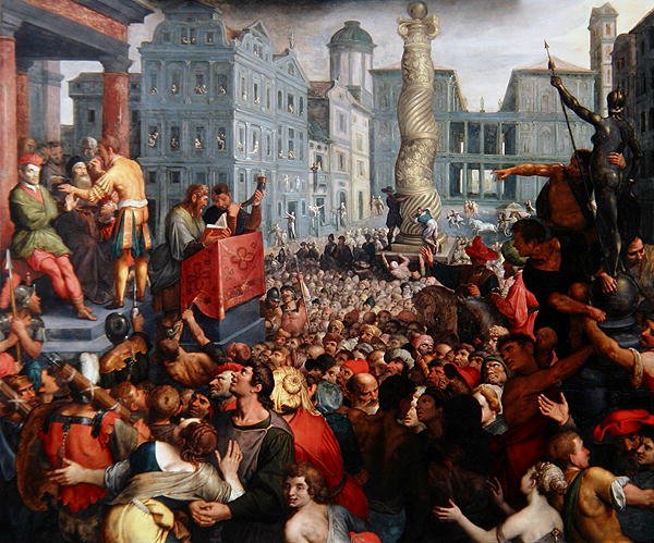 Le Jugement de Zaleucus, vers 1606 - Ambrosius the Elder Francken or Franck
