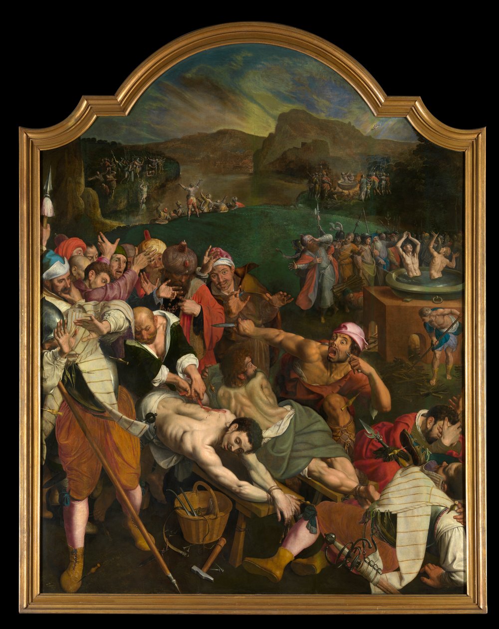 Le Martyre des Saints Crispin et Crispinien - Ambrosius the Elder Francken or Franck