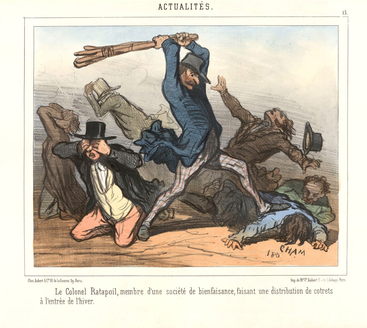 Le colonel Ratapoil, membre d