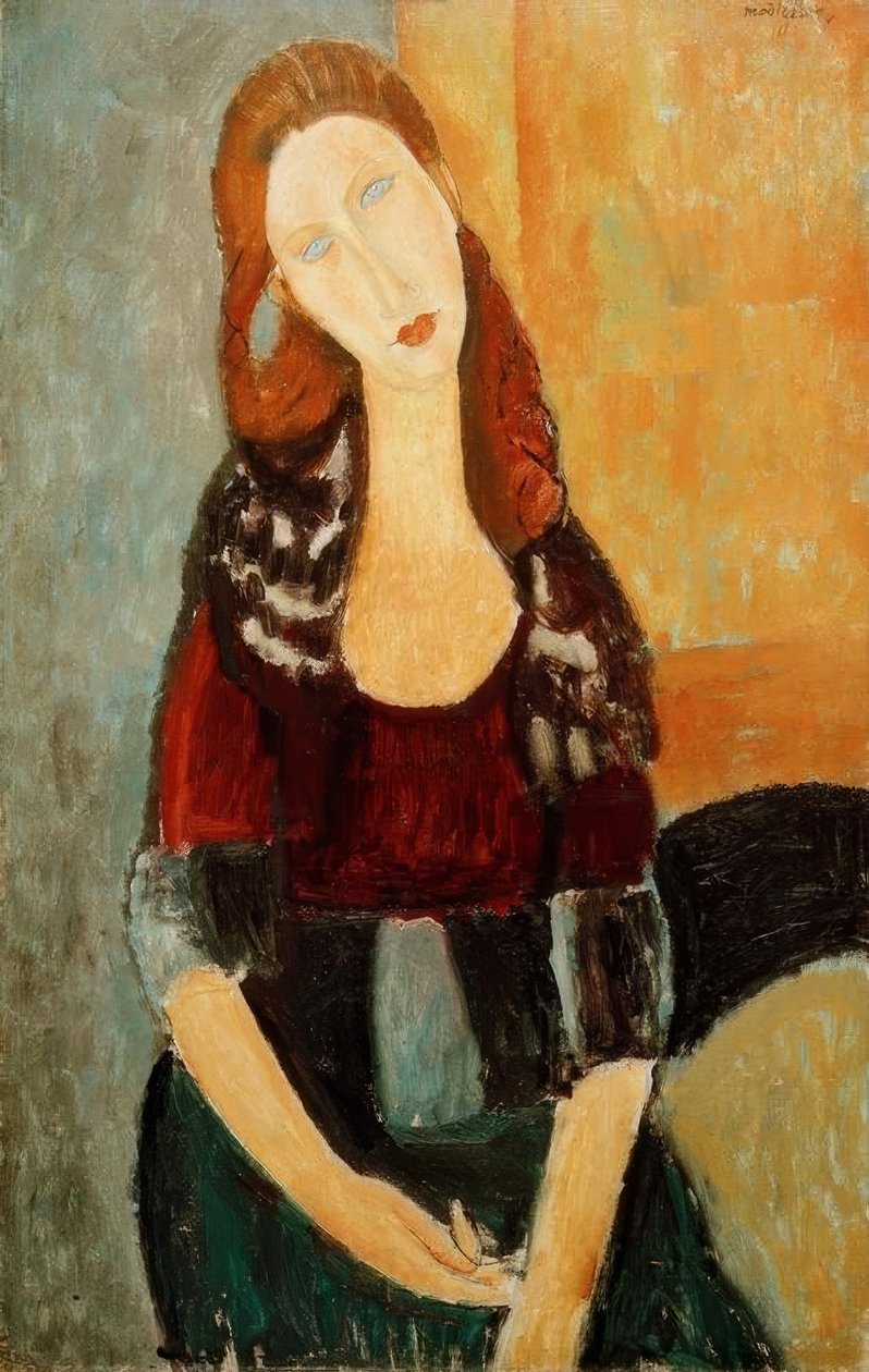Jeanne Hébuterne assise - Amedeo Modigliani
