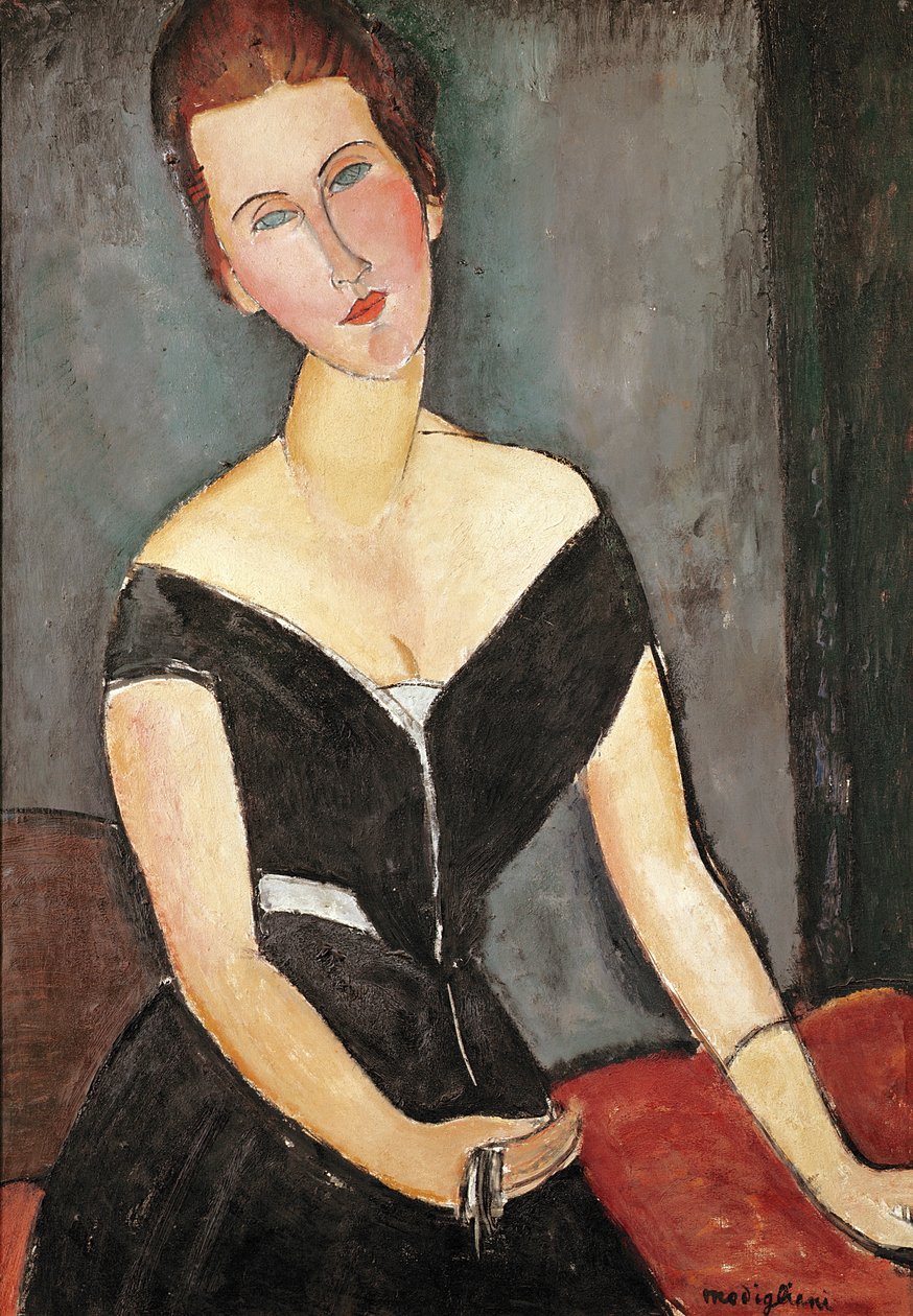 Madame G. van Muyden, 1917 - Amedeo Modigliani
