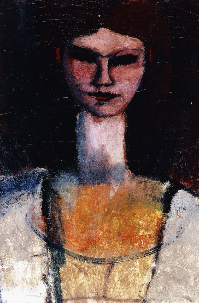 Buste de jeune femme - Amedeo Modigliani