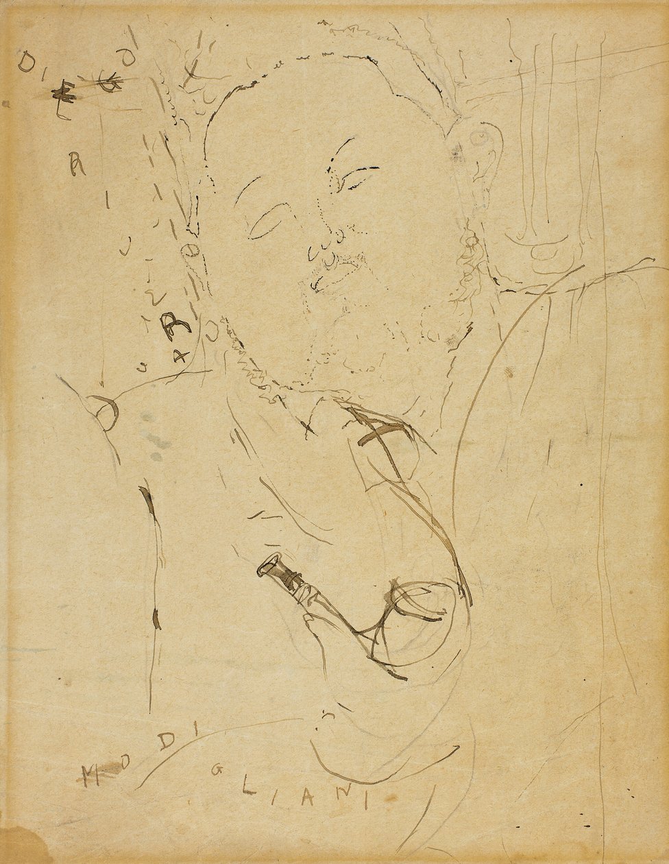 Diego Rivera, 1915 - Amedeo Modigliani