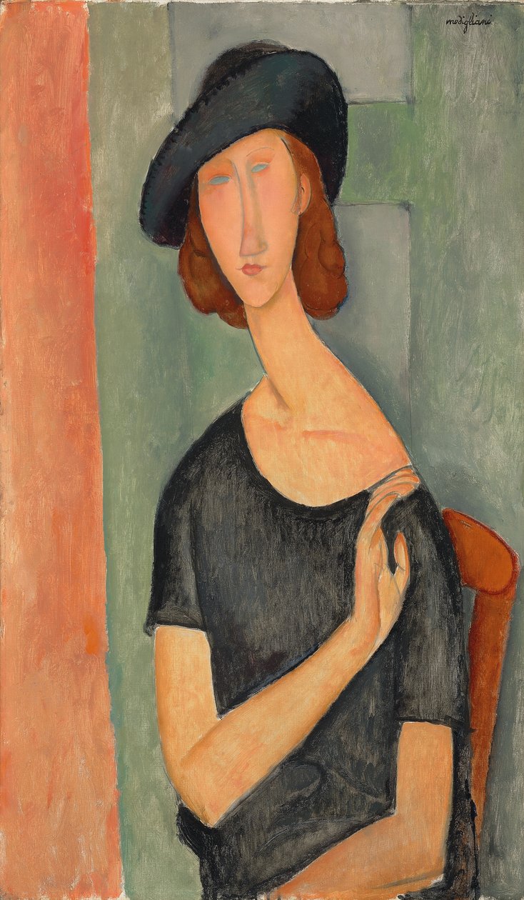 Jeanne Hébuterne (Au chapeau) - Amedeo Modigliani