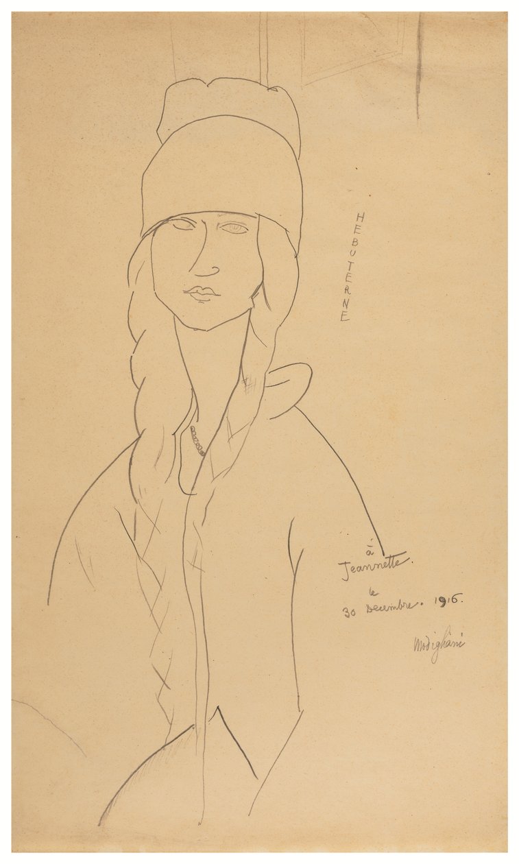 Jeanne Hébuterne - Amedeo Modigliani