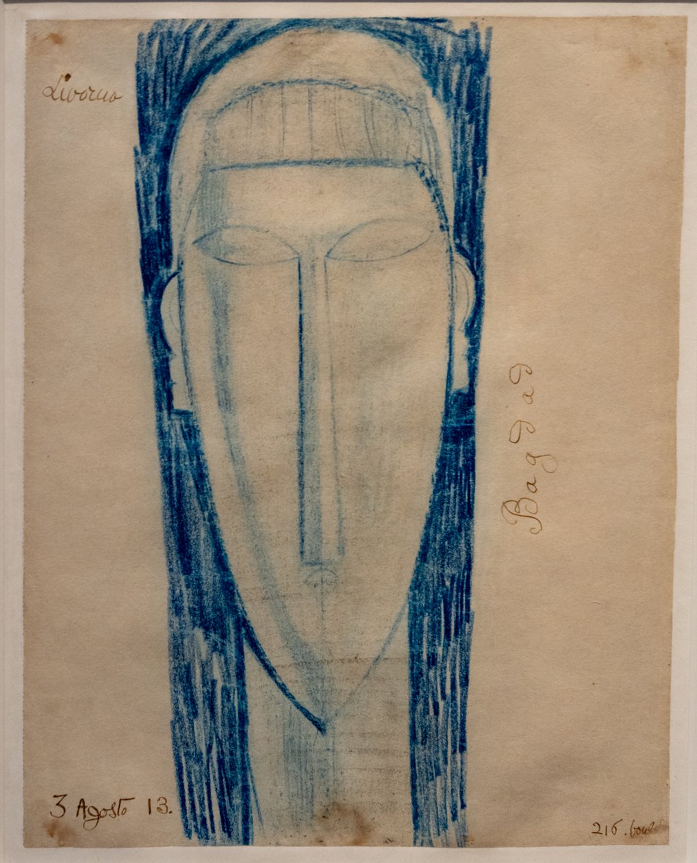 Tête - Amedeo Modigliani