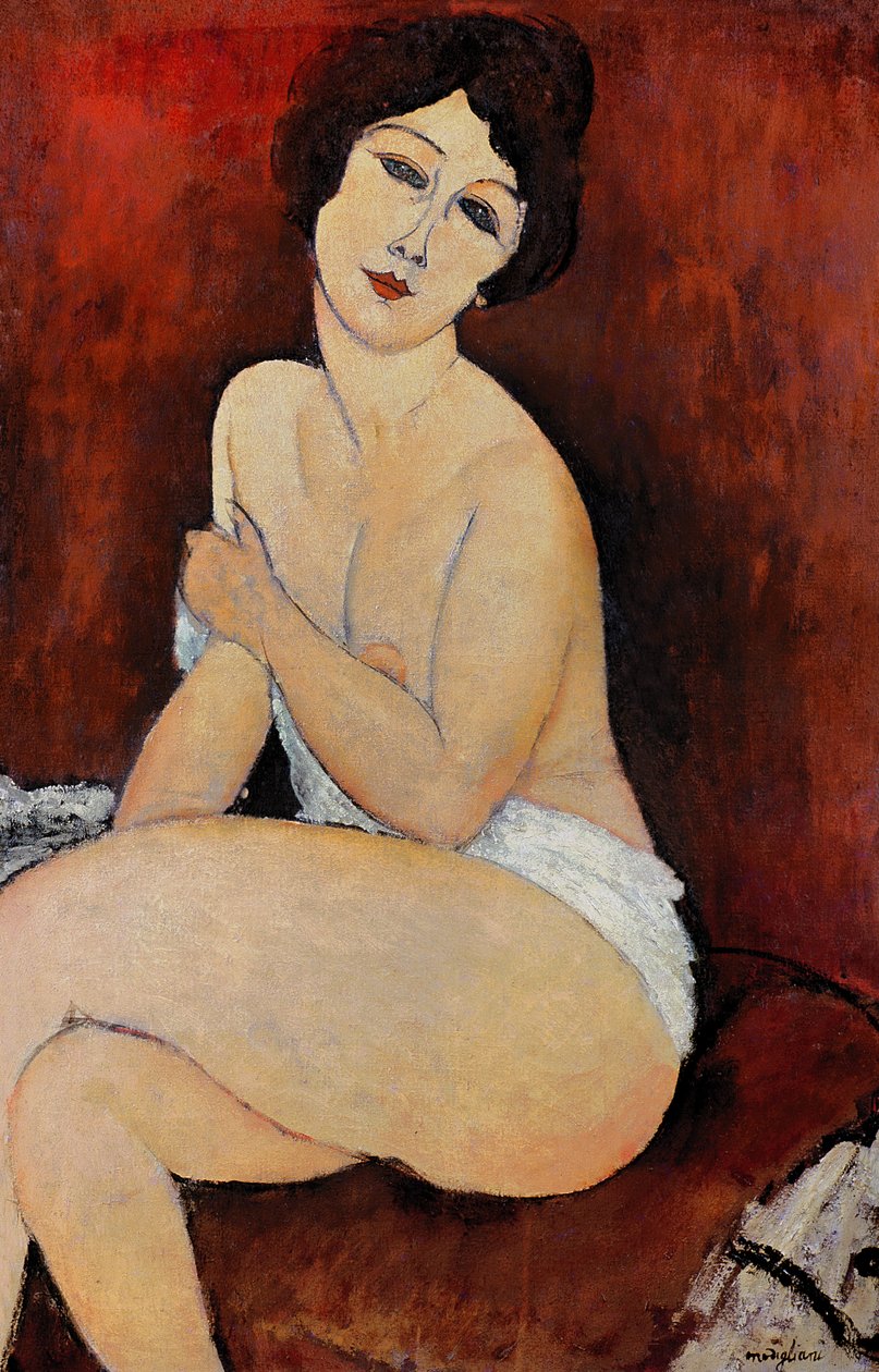 Grand nu assis - Amedeo Modigliani
