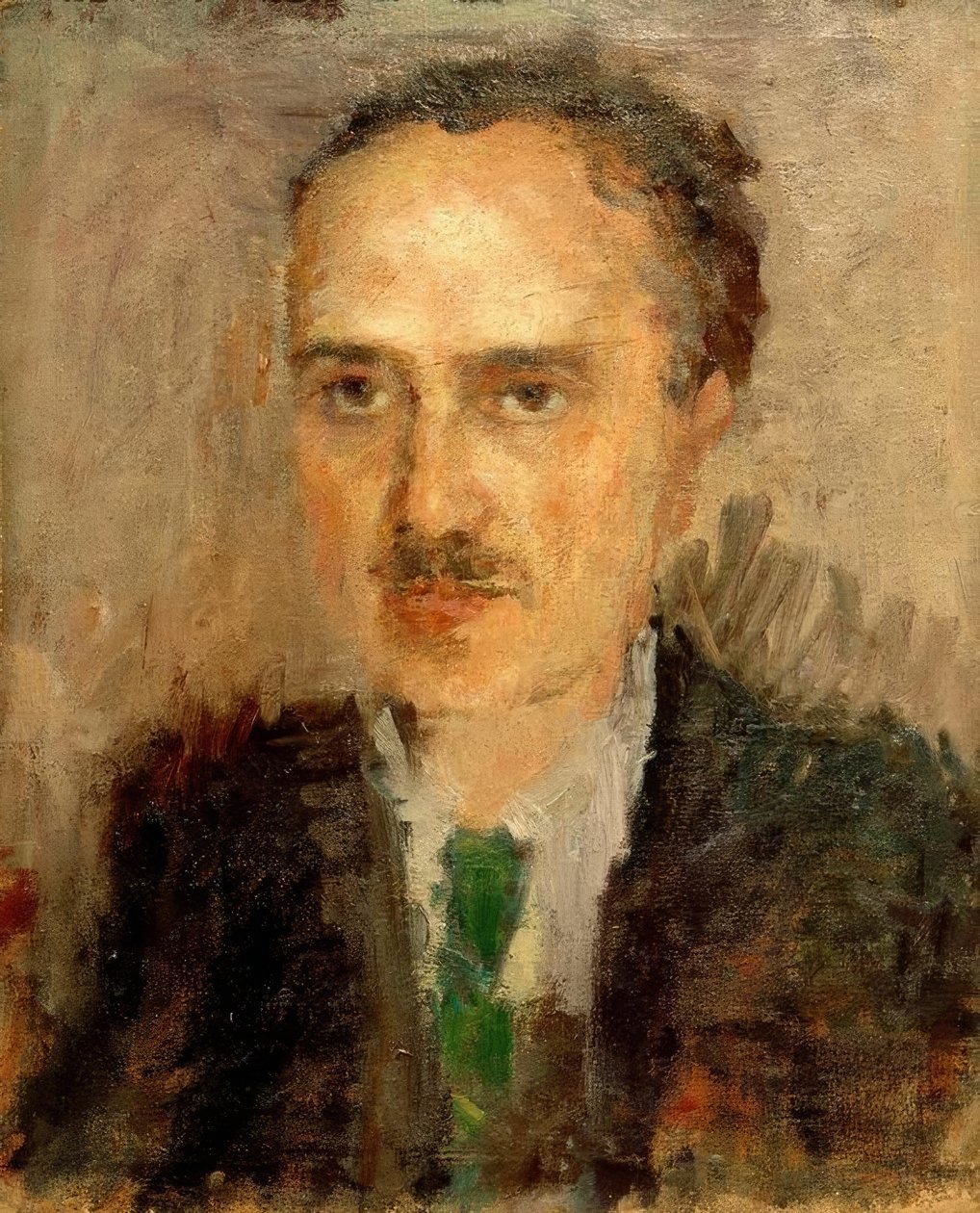 Homme avec moustache - Amedeo Modigliani