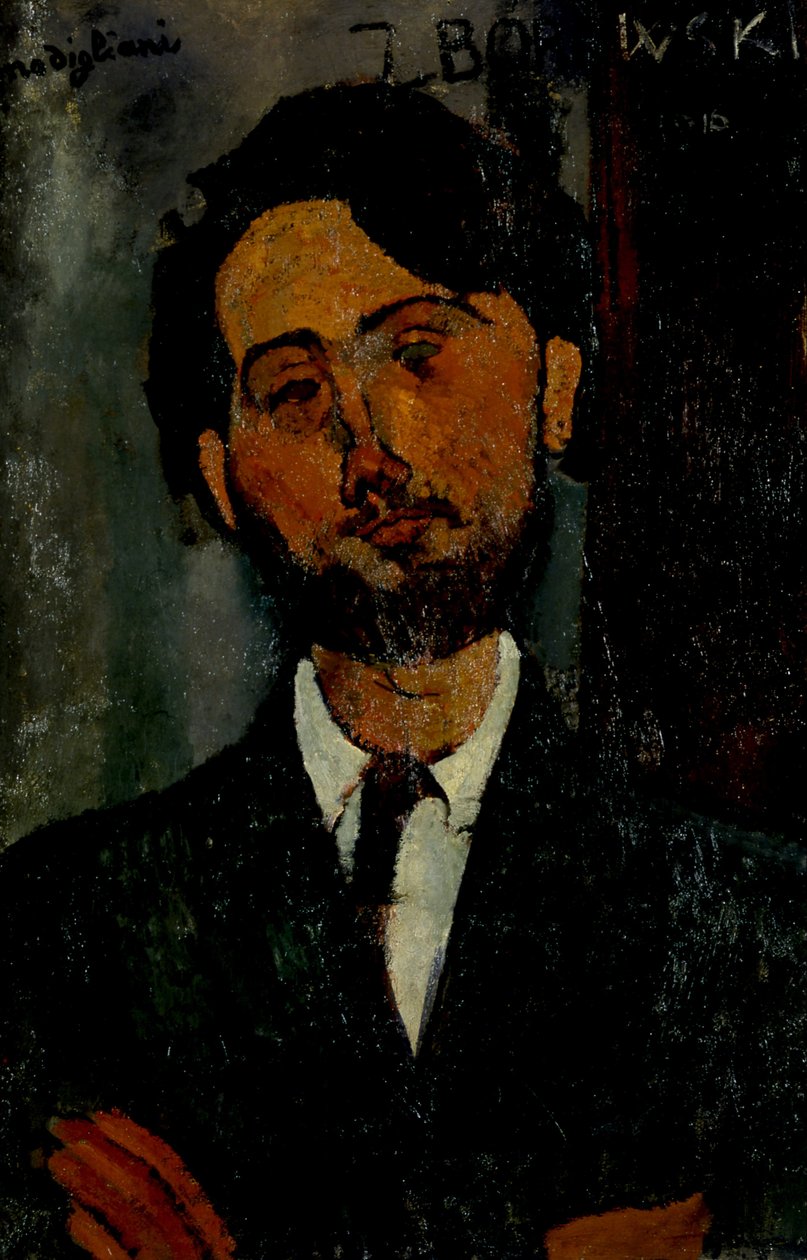 Portrait de Léopold Zborowski - Amedeo Modigliani