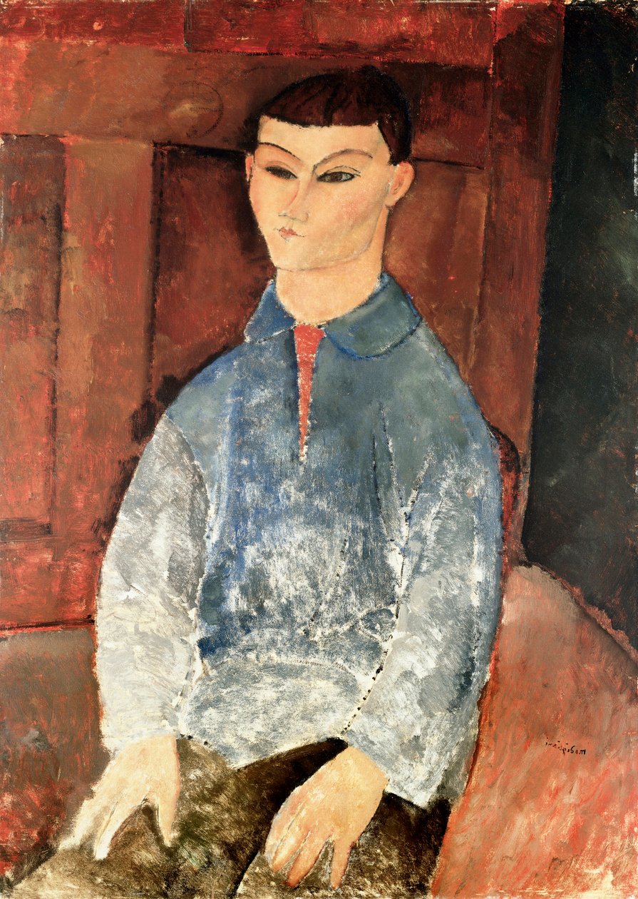 Portrait de Moise Kisling Seduto - Amedeo Modigliani