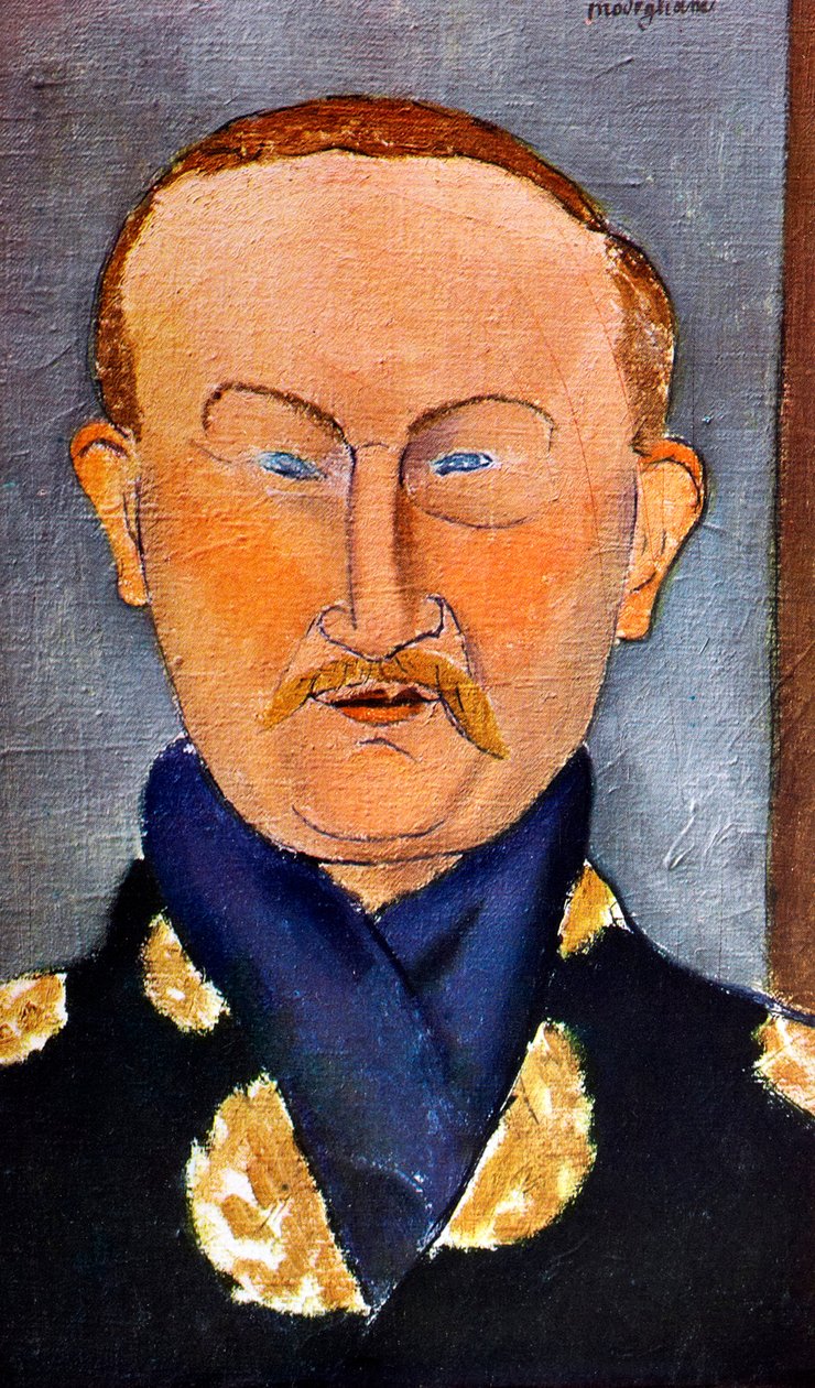 Portrait du peintre Léon Bakst 1866-1924, 1917 - Amedeo Modigliani