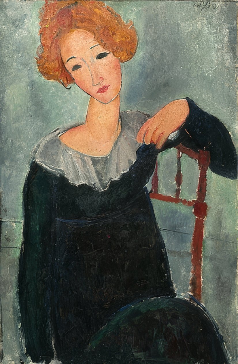 Femme rousse - Amedeo Modigliani