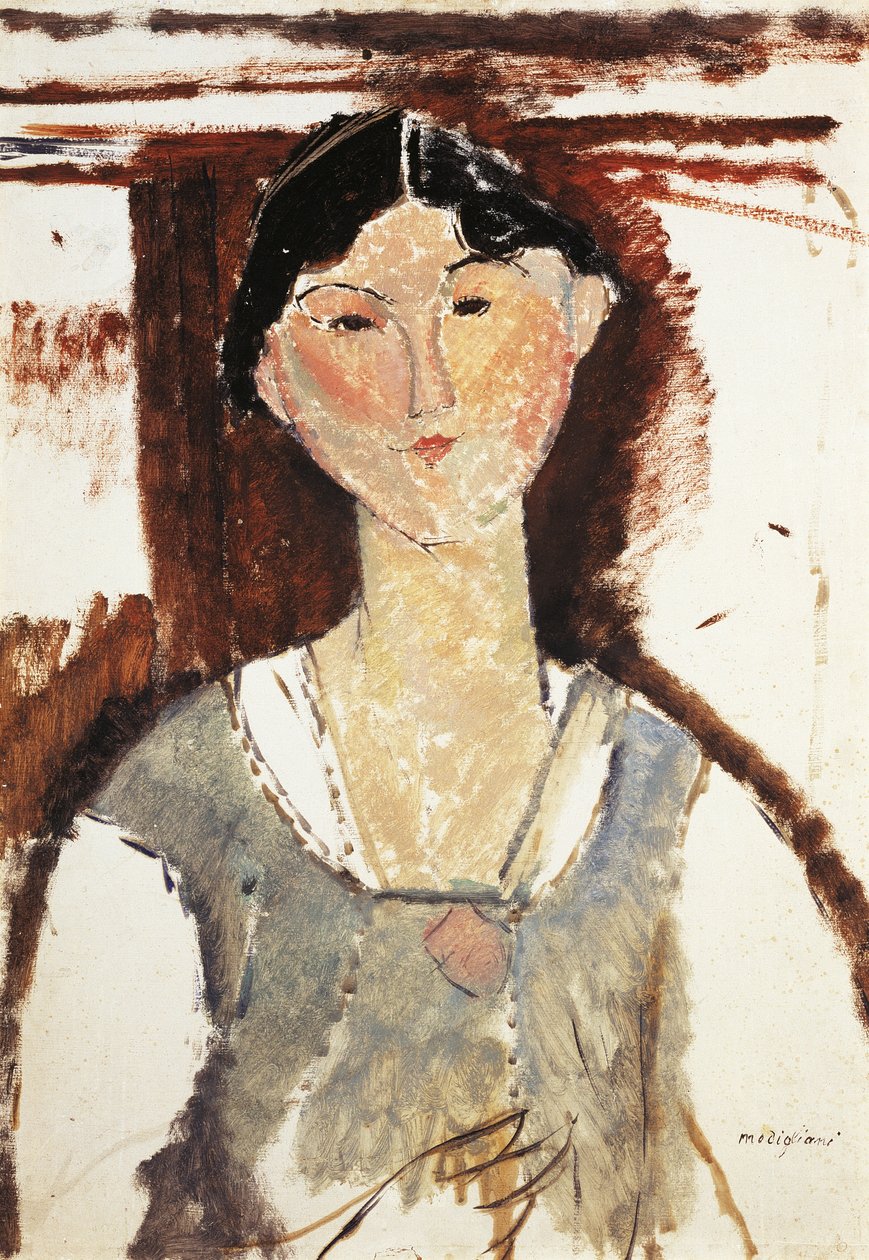 Étude pour le portrait de Beatrice Hastings par Amedeo Modigliani - Amedeo Modigliani