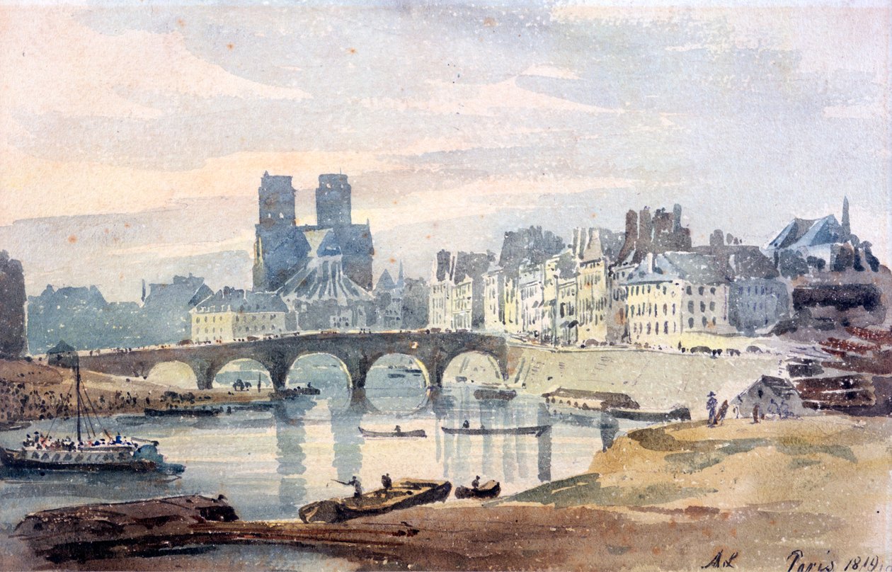 Notre-Dame de Paris depuis l