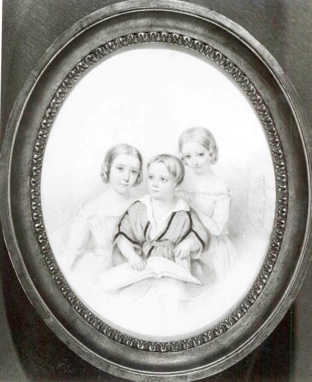 Blandine, Cosima et Daniel, enfants de Marie d