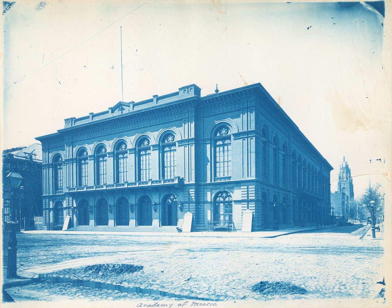 Académie de musique, rues Broad et Locust, Philadelphie, PA, vers 1865 - American Photographer