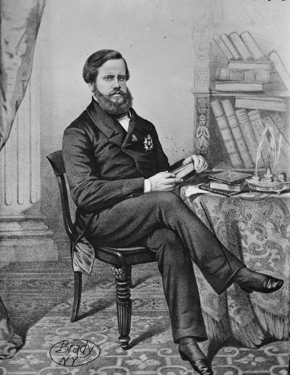 Don Pedro II, Empereur du Brésil, 1855-65 - American Photographer