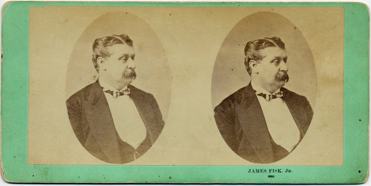 James Fisk (1834-72), financier américain - American Photographer