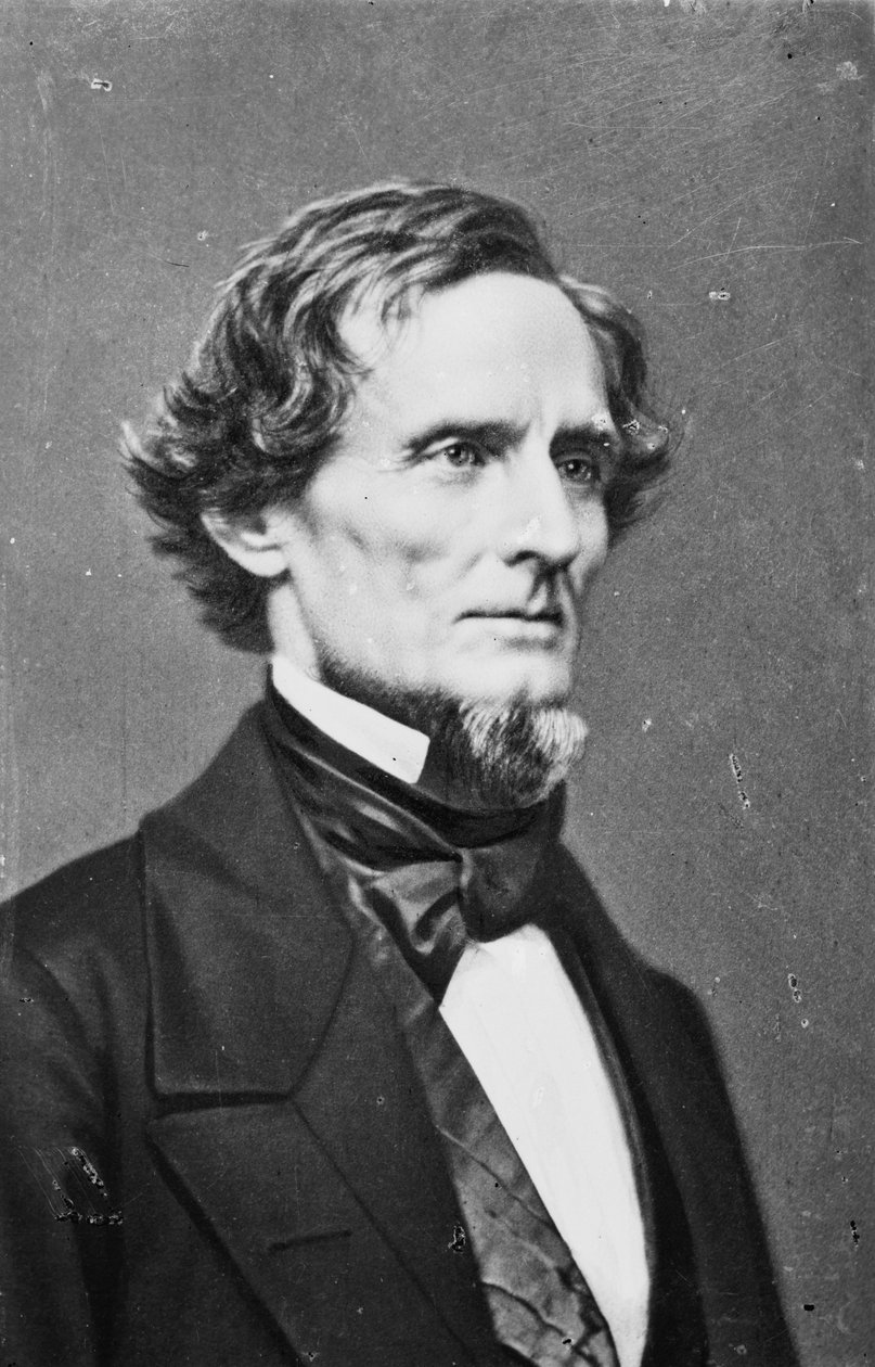 Jefferson Davis, 1855-65 - American Photographer