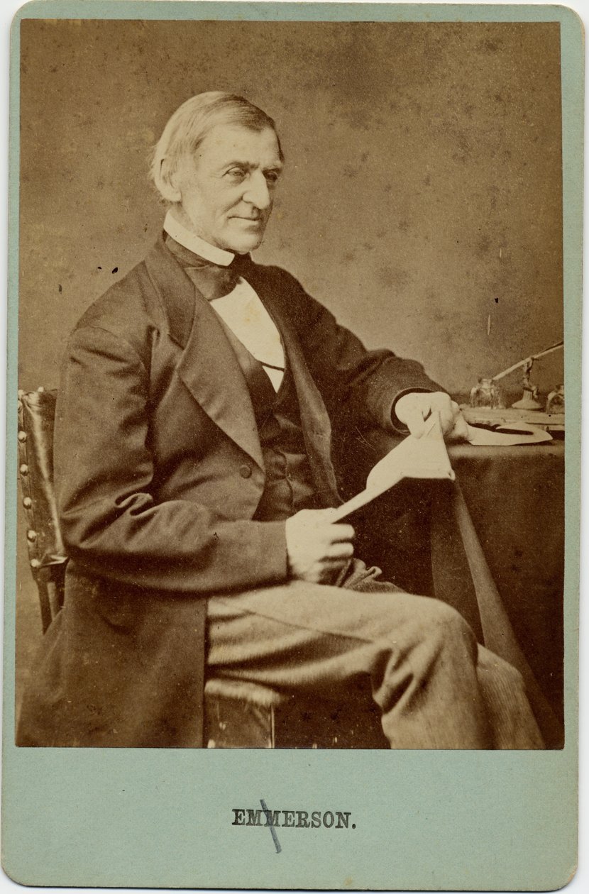 Ralph Waldo Emerson (1803-82), poète, philosophe et essayiste américain - American Photographer