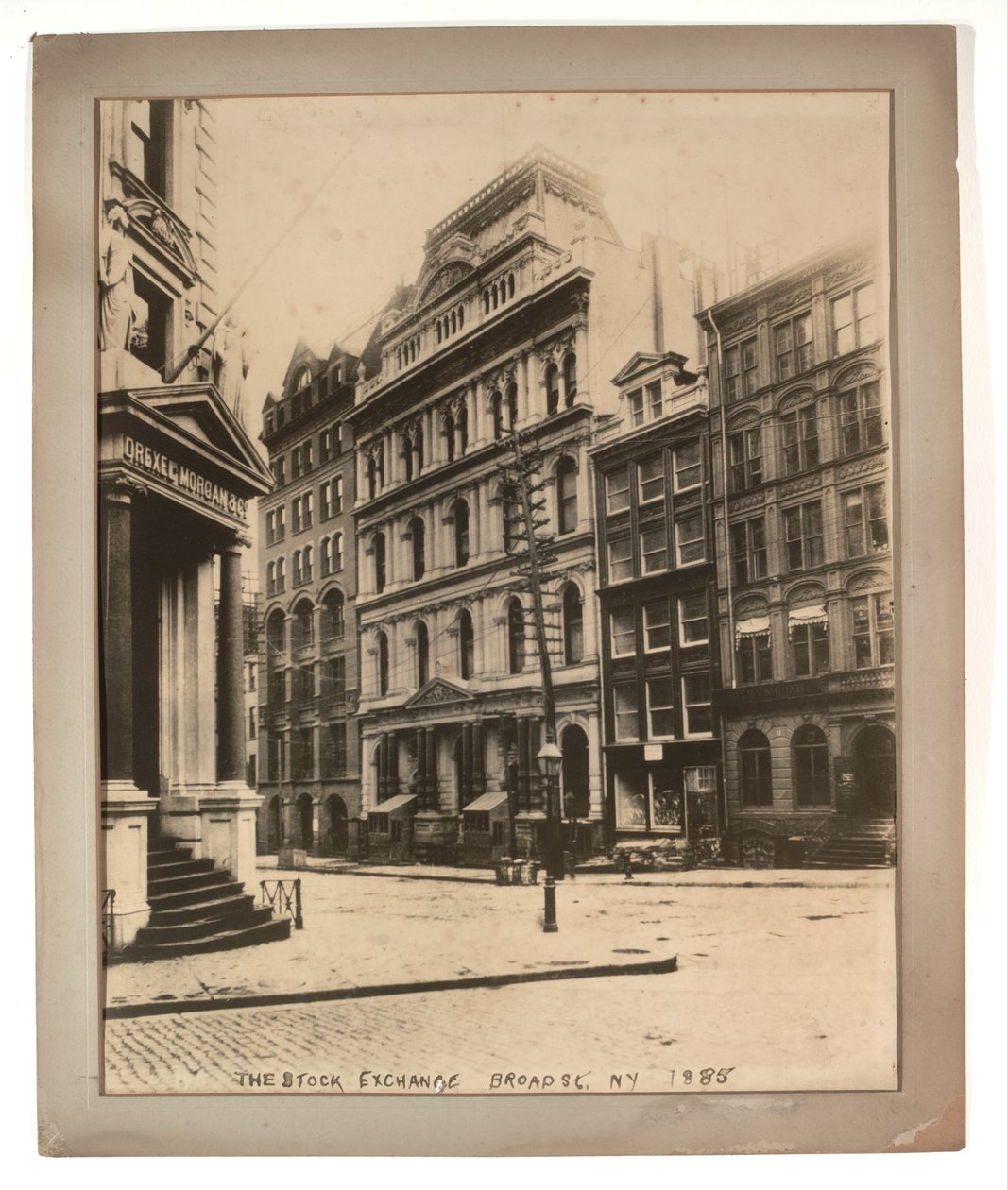 La bourse de Broad Street, 1885 - American Photographer