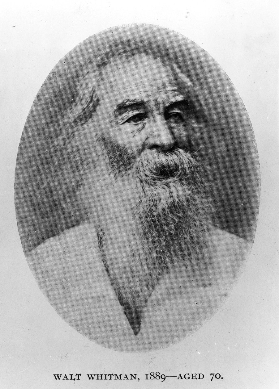 Walt Whitman, photographié en 1889 - American Photographer