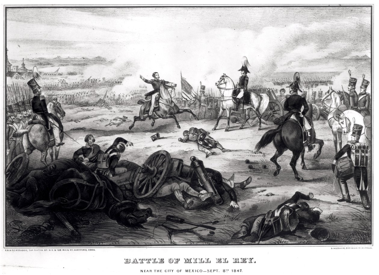 Bataille de Mill El Rey, près de la ville de Mexico, 8 septembre 1847 - American School