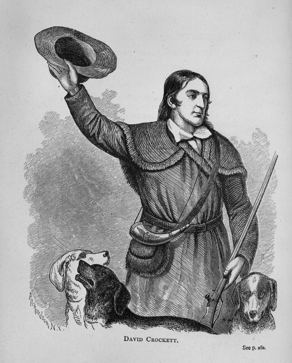 David Crockett, du Scrapbook de l