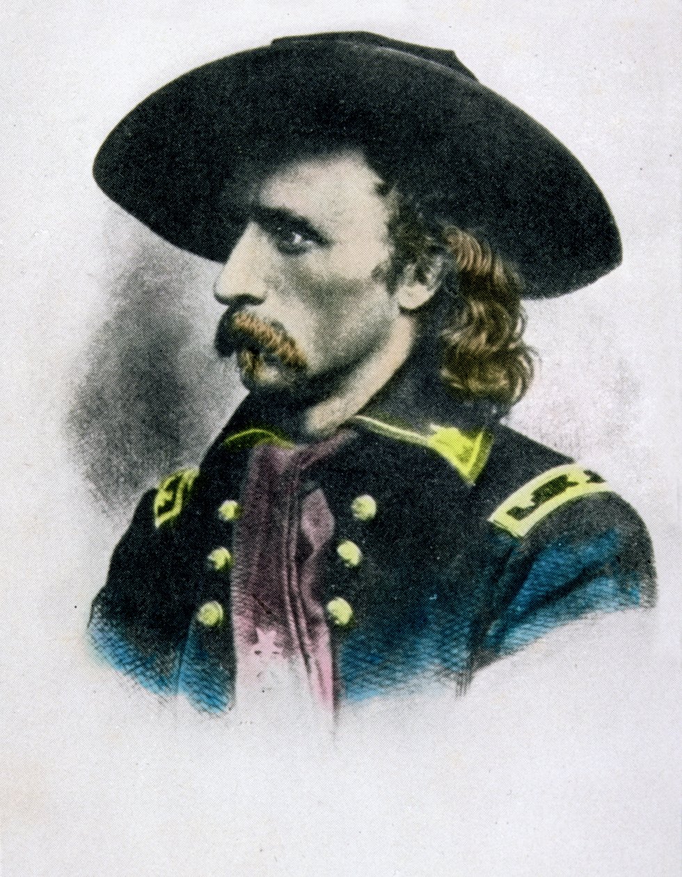George Armstrong Custer (coloration ultérieure) - American School