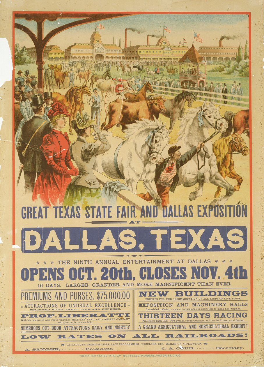 Affiche de la Grande Foire de l