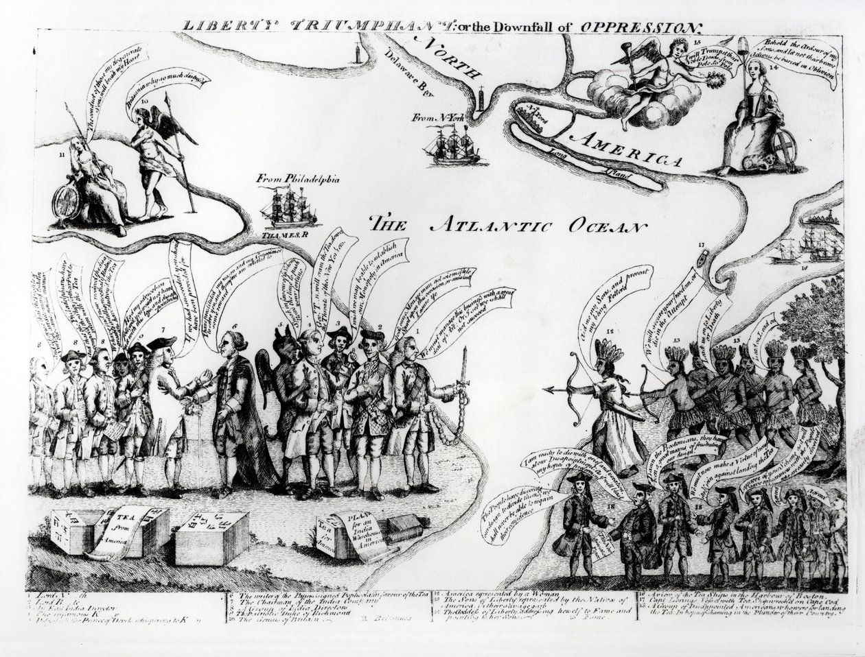 Triomphe de la liberté, ou la chute de l