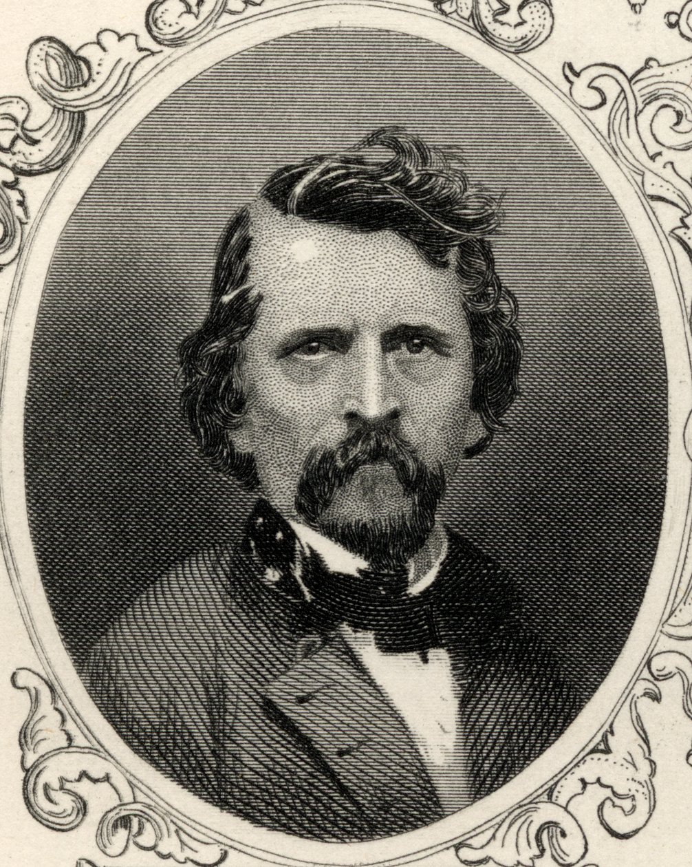 Portrait du général Earl Van Dorn (1820-63) - American School