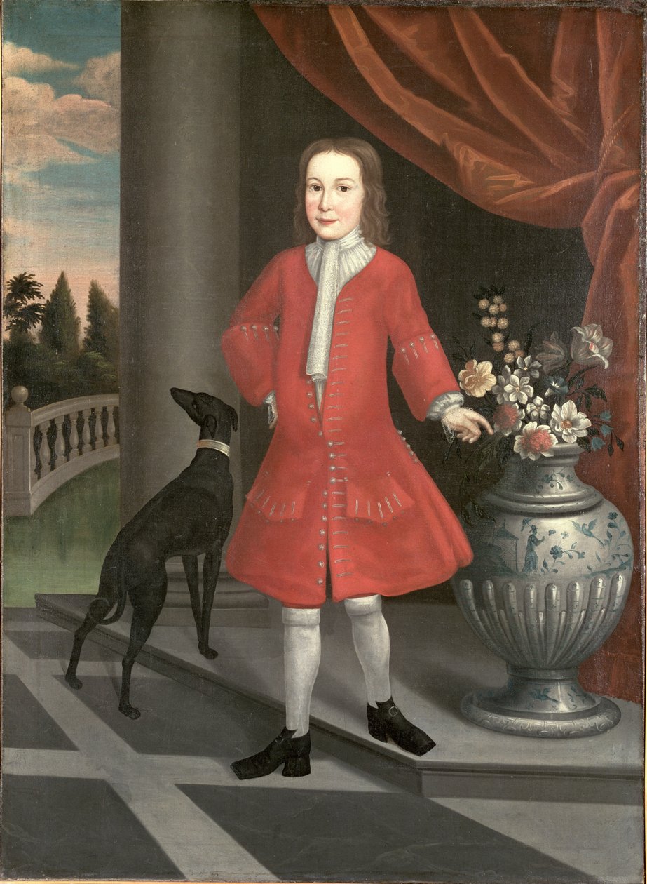 Portrait de Pierre van Cortlandt, c.1731 - American School
