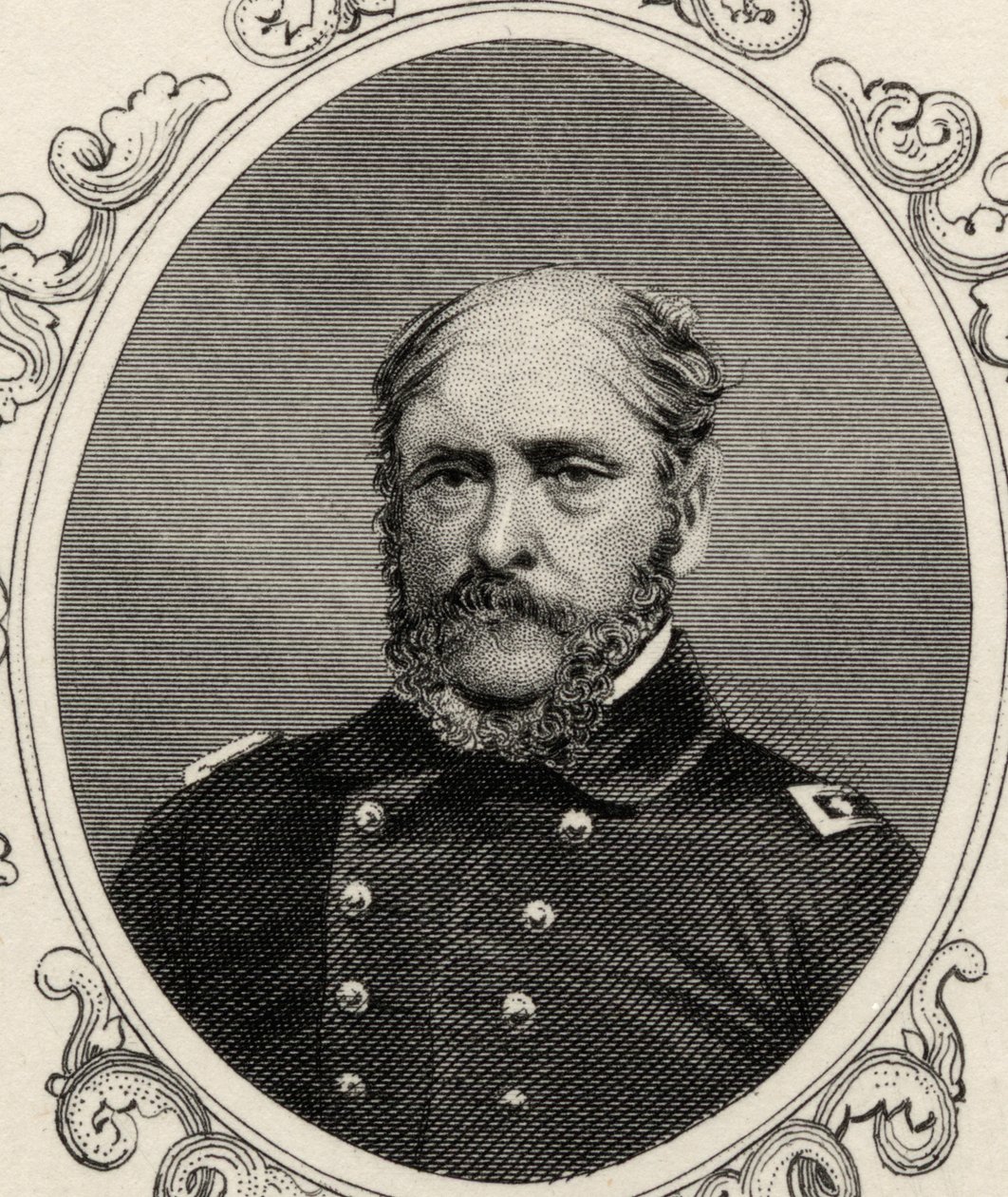 Portrait du contre-amiral John Ancrum Winslow (1811-73) - American School
