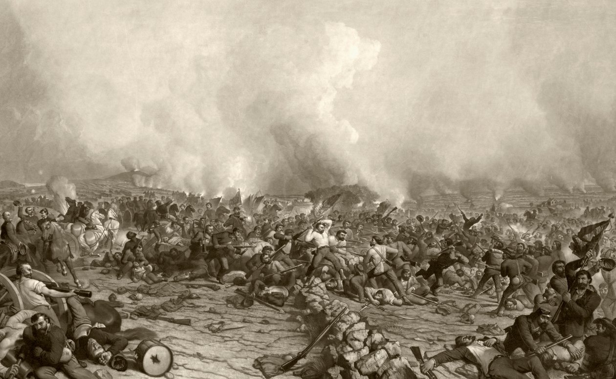 La Bataille de Gettysburg, d