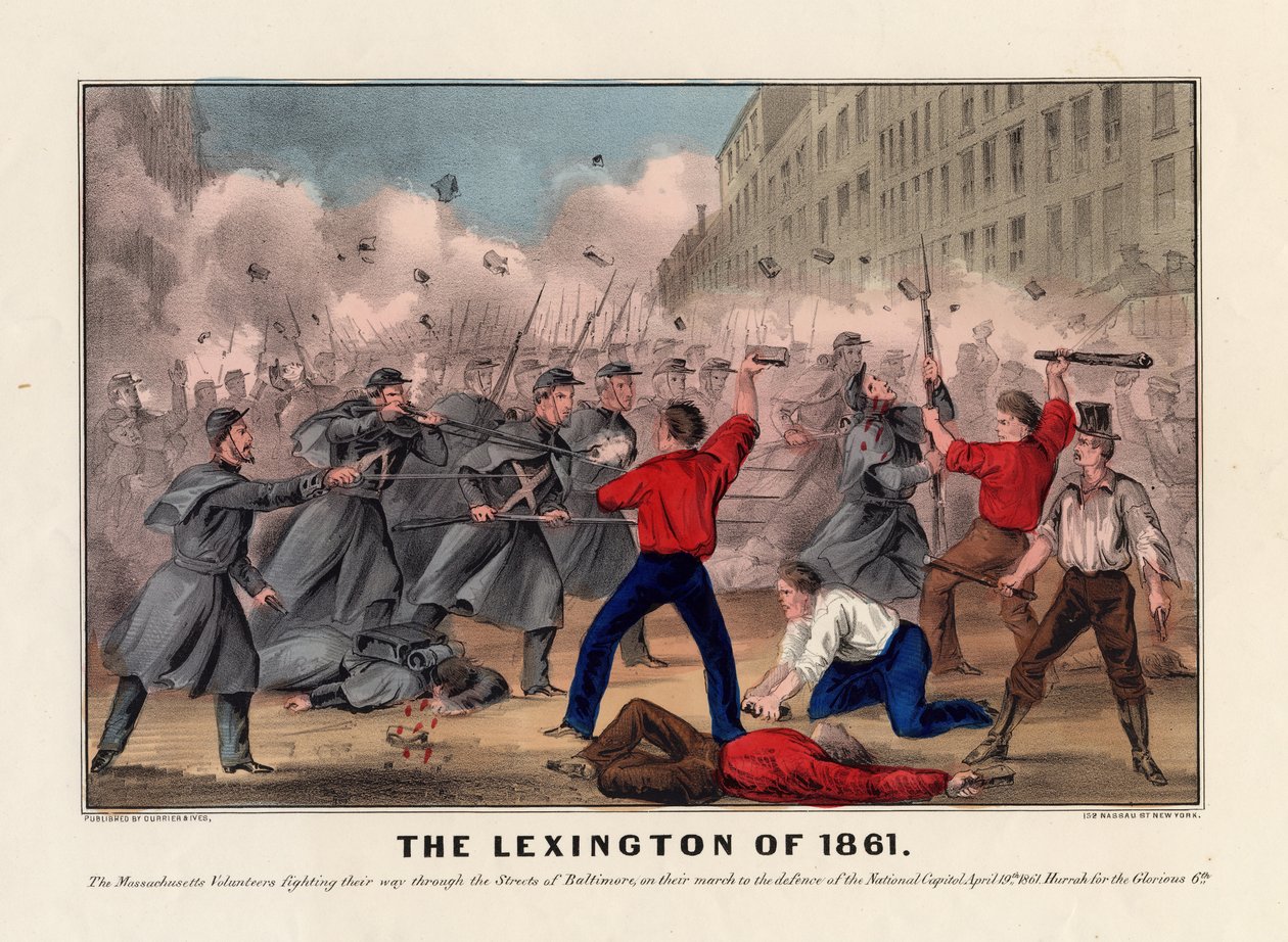 La Lexington de 1861, pub. par Currier & Ives, vers 1861 - American School