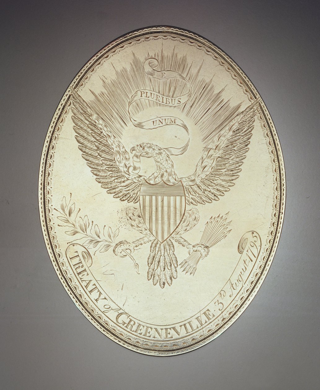 Médaille de paix du traité de Greeneville, 1795 - American School