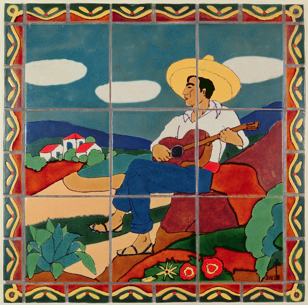 Carreau de chambre du Texas occidental - American School