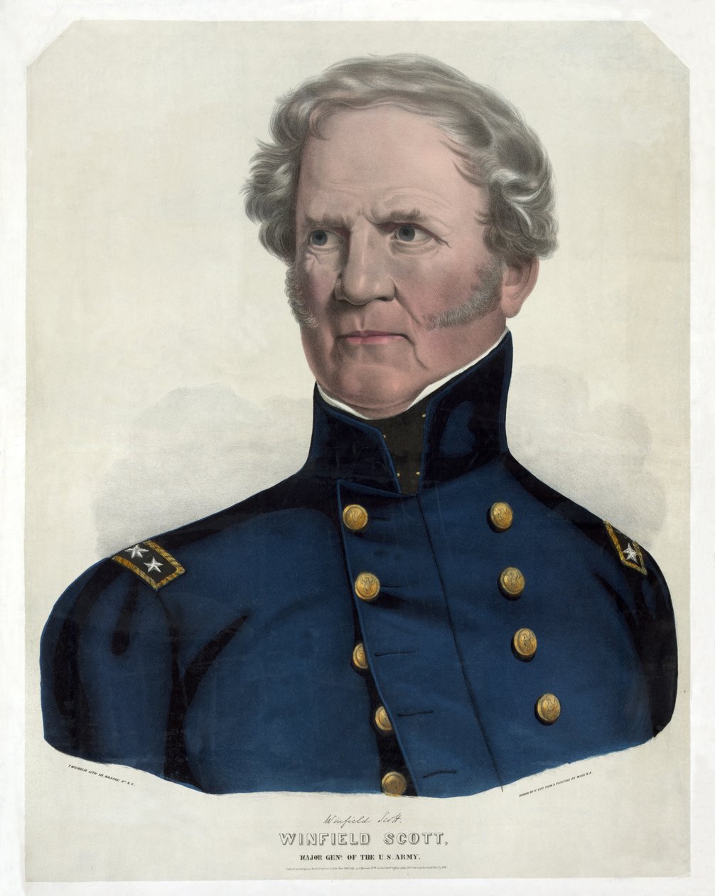 Winfield Scott, Major Général de l