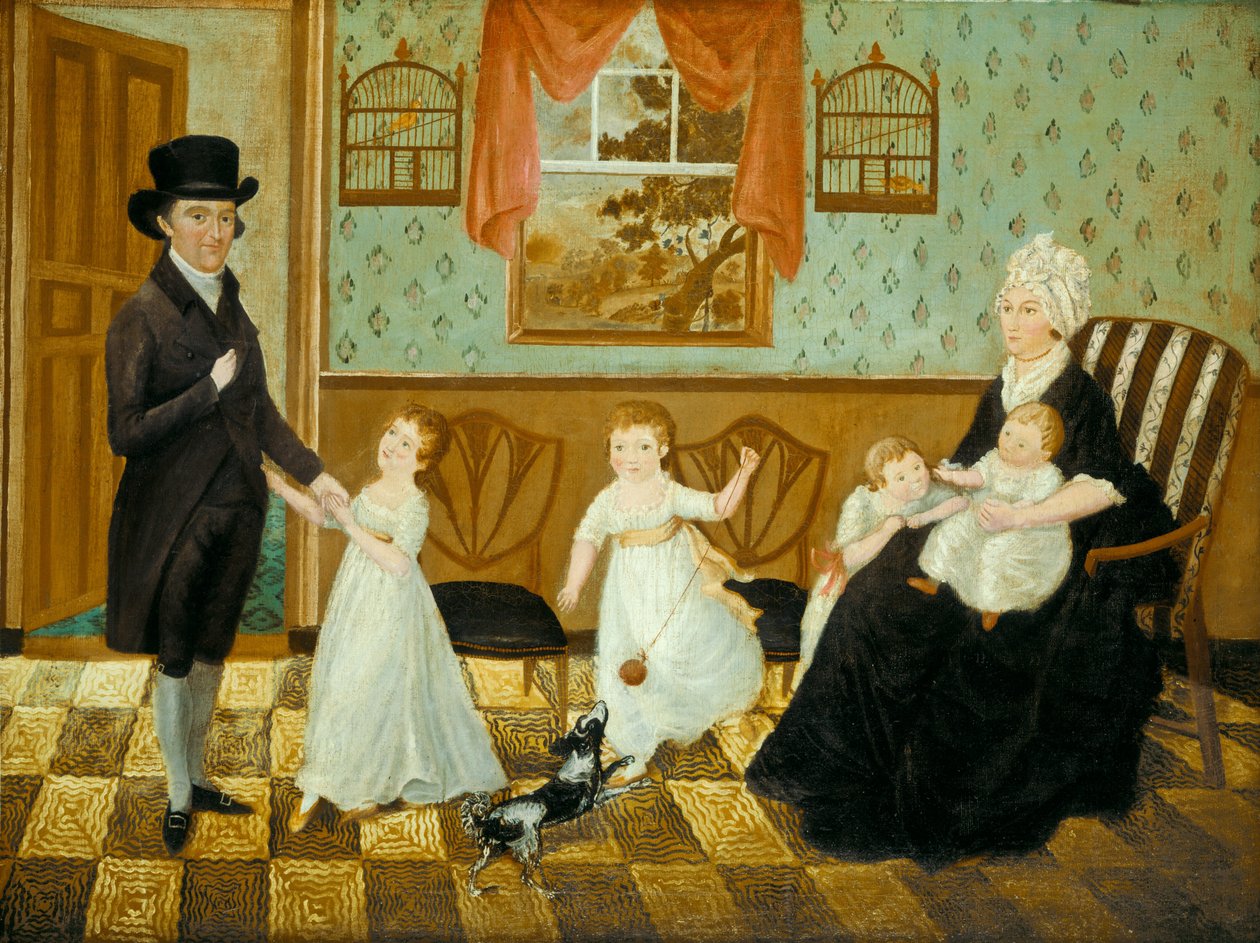 La famille Sargent - American 19th Century