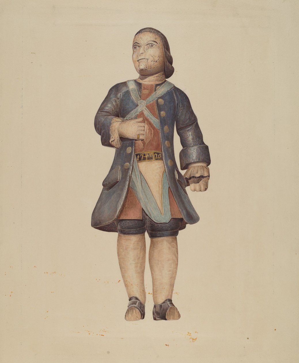 Soldat Billethead - American 20th Century