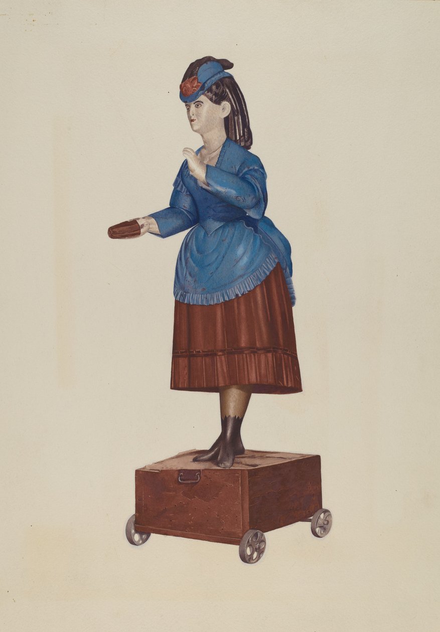 Figure de magasin de cigares - American 20th Century