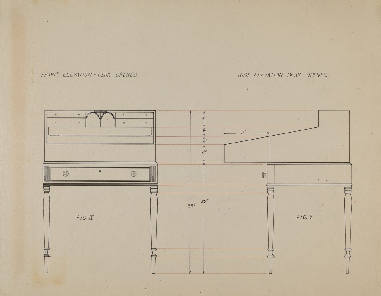 Bureau - American 20th Century